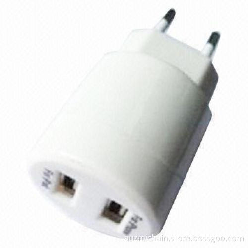 New Dual USB AC Adapter for iPhone 5/iPad/Samsung